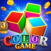Color Game tile showing three colorful dice