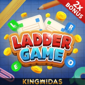 Ladder Game tile showing a stepped ladder path